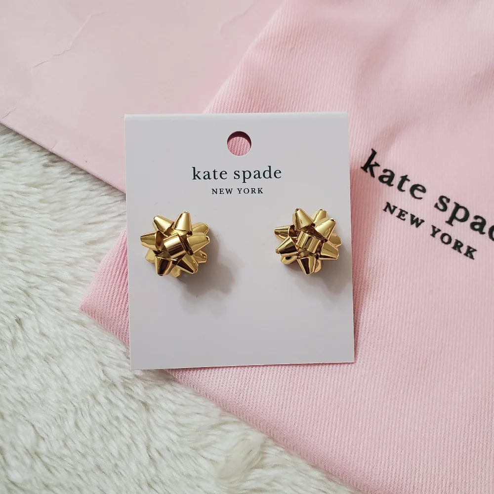 Kate Spade Ribbon earring - Picture 3 of 6